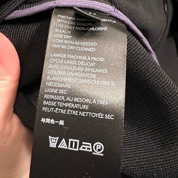 NWT Anthropologie Sylvia Knit Moto Blazer in Black | Size Small Petite - Picture 7 of 7